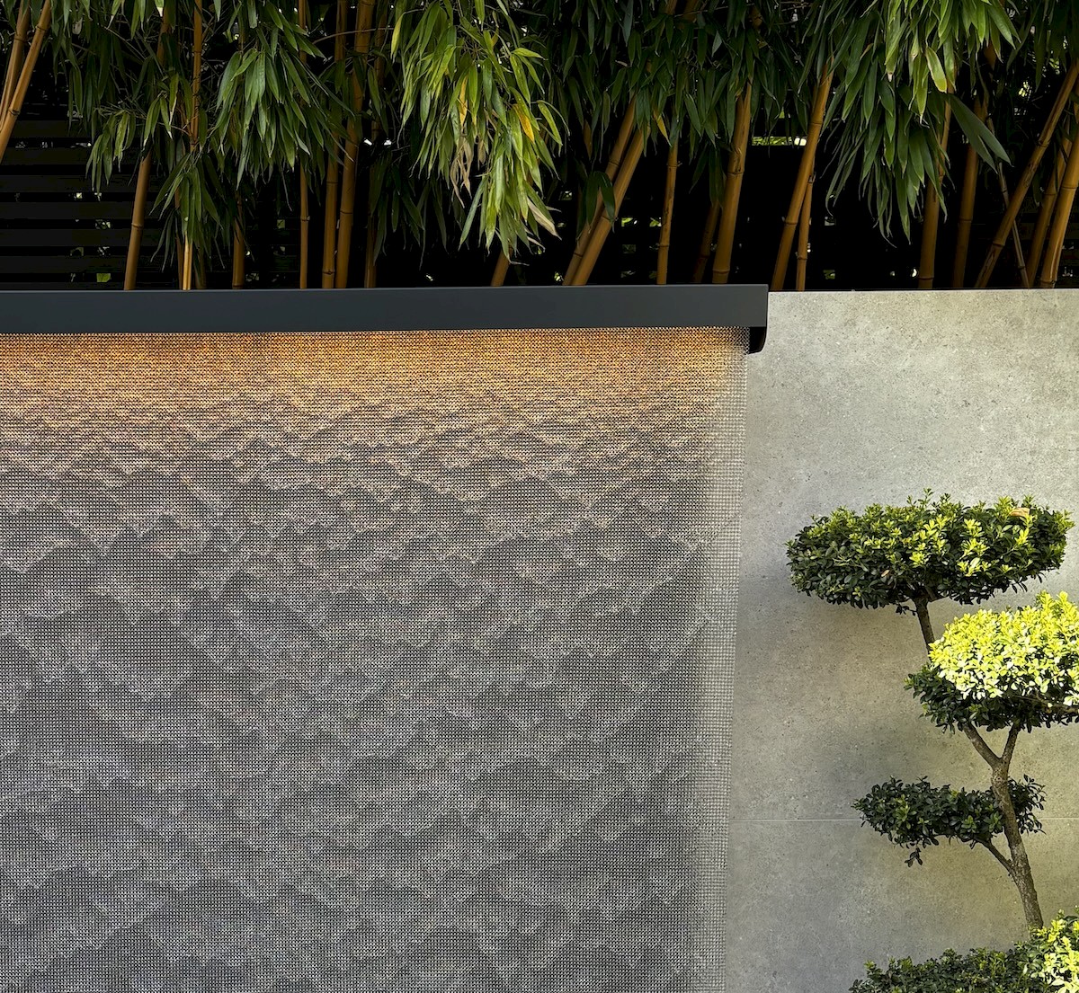 Japanese Inspired Garden Water Wall image