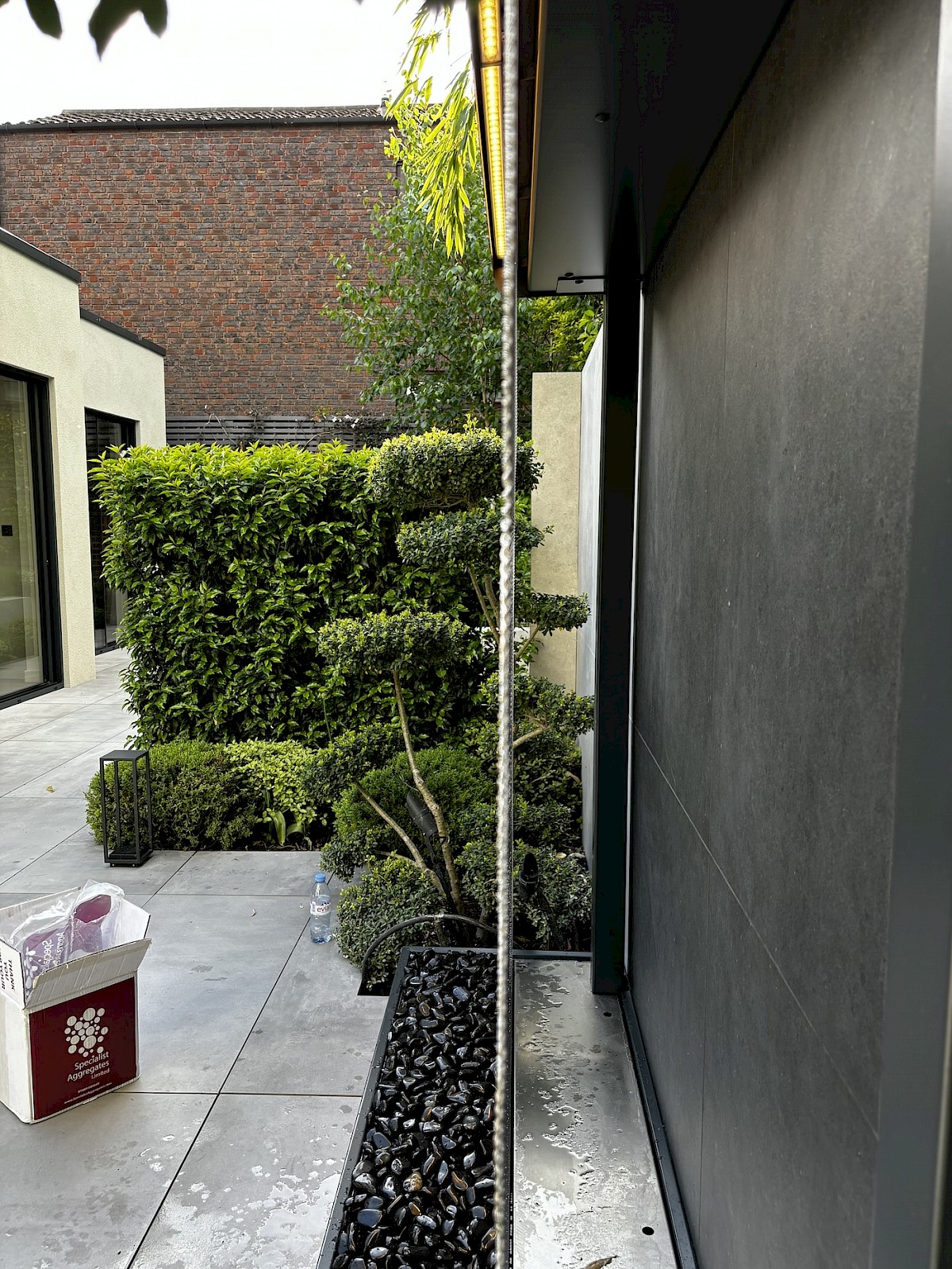 Japanese Inspired Garden Water Wall image